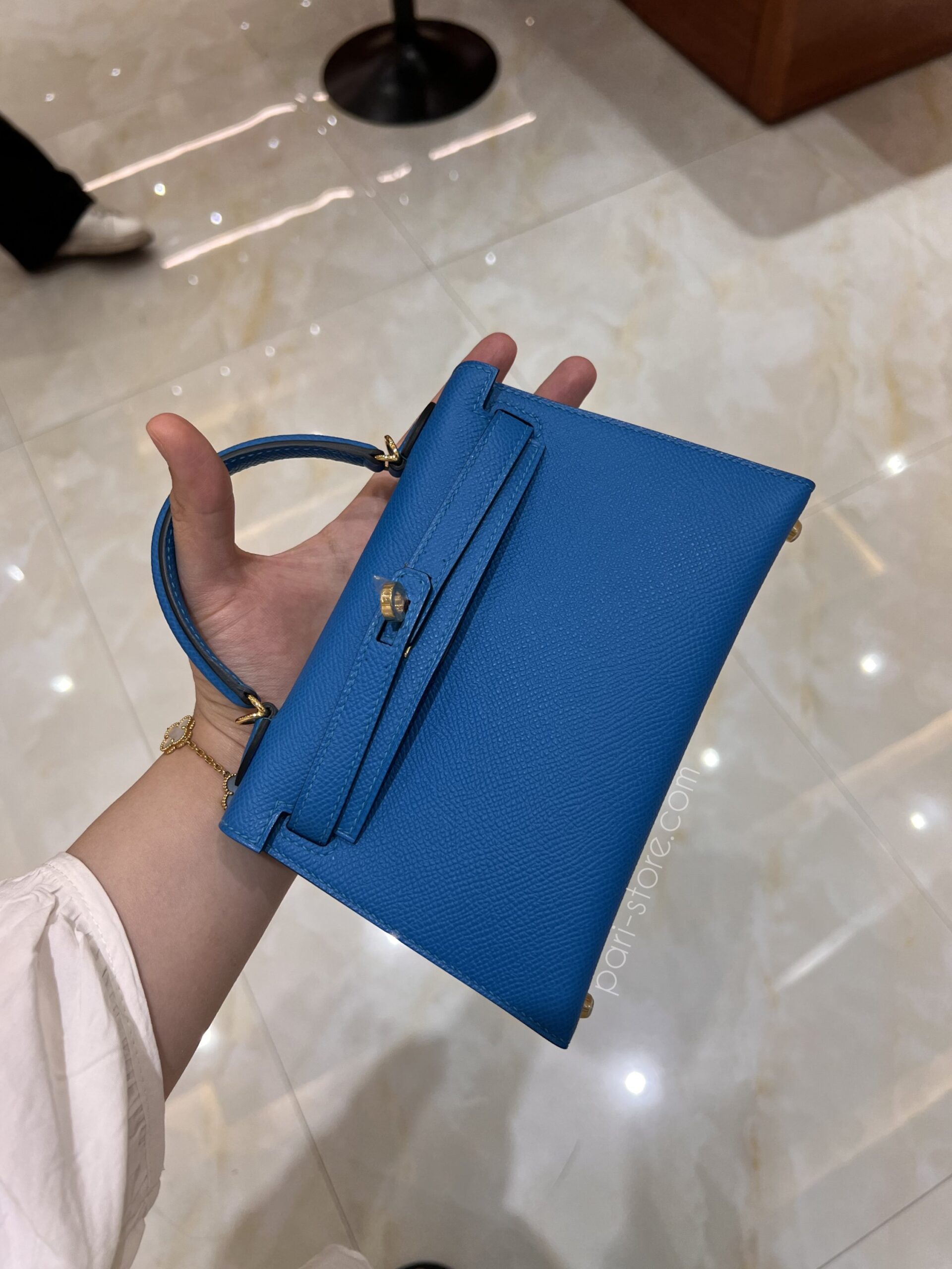 1000034813-scaled.jpg Mini Kelly in Blue Epsom GHW - Image 1