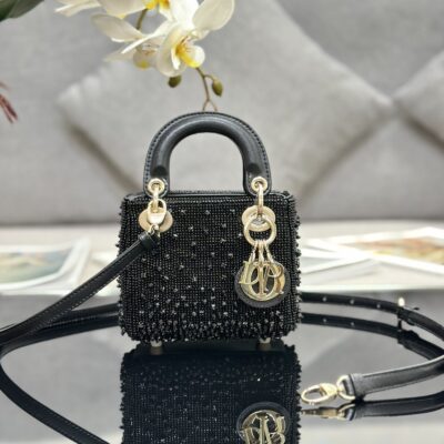 Lady Dior Mini Embroidery Bag