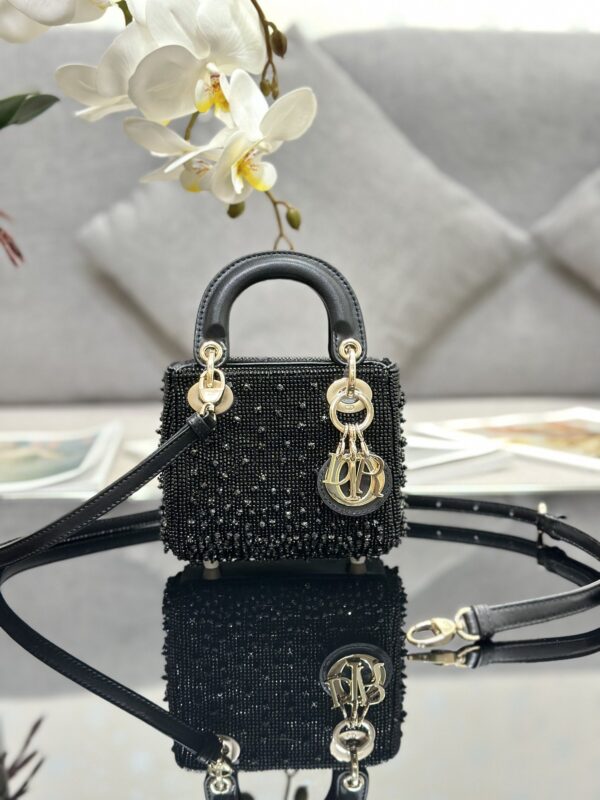 Lady Dior Mini Embroidery Bag