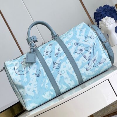 Louis Vuitton Keepall Bandoulière 50 Travel Bag