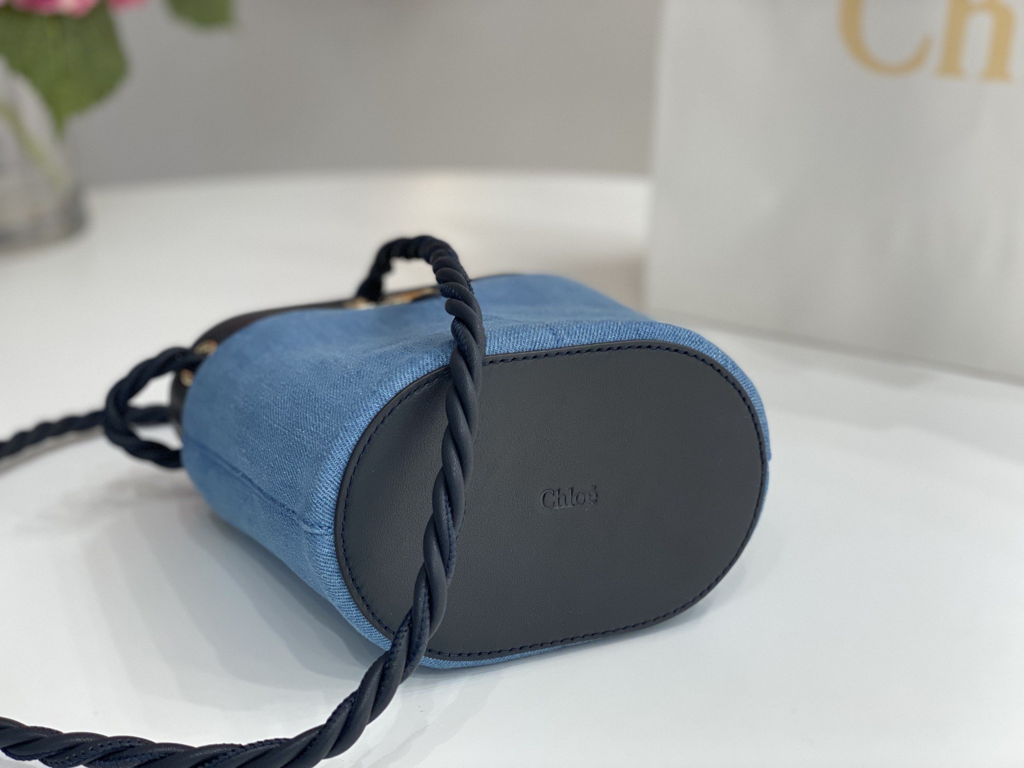 Chloe Key Bucket Bag - Image 3