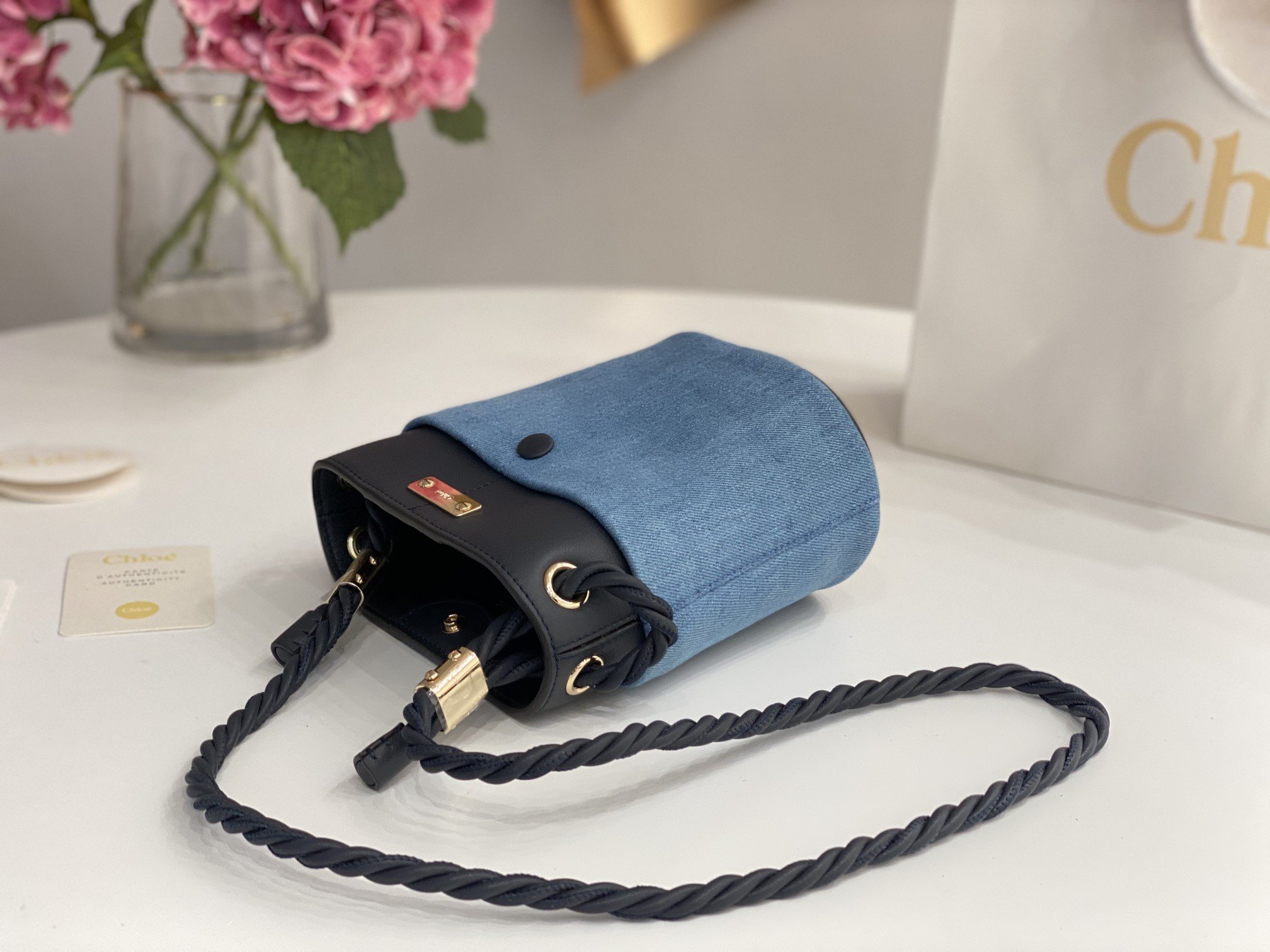 Chloe Key Bucket Bag - Image 6