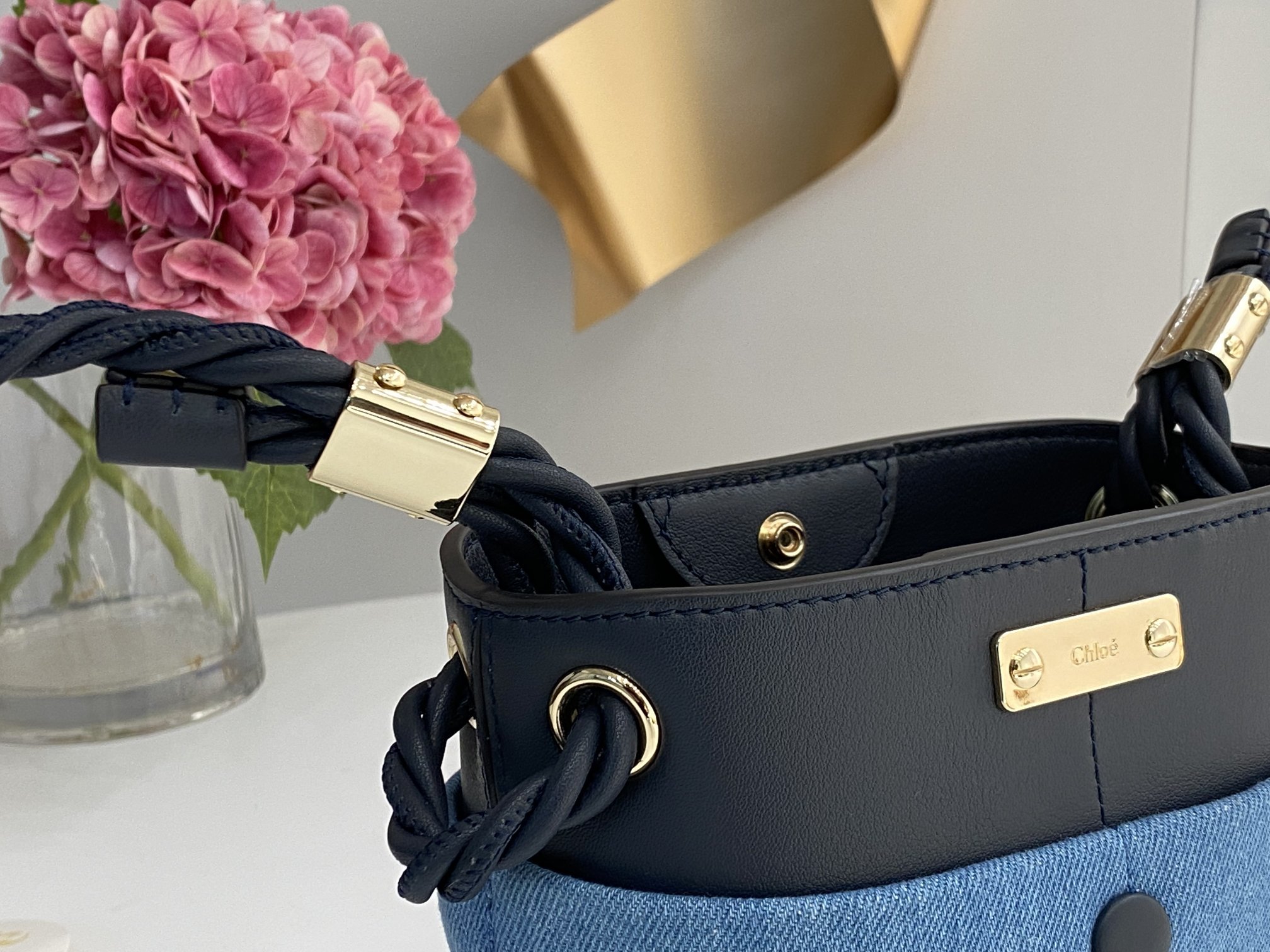 Chloe Key Bucket Bag - Image 8