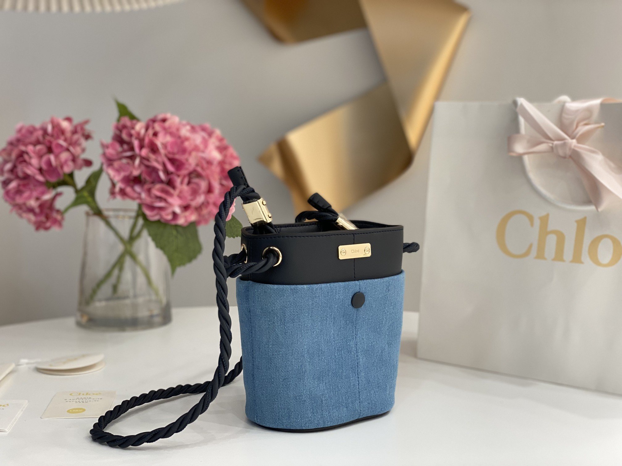 Chloe Key Bucket Bag - Image 4