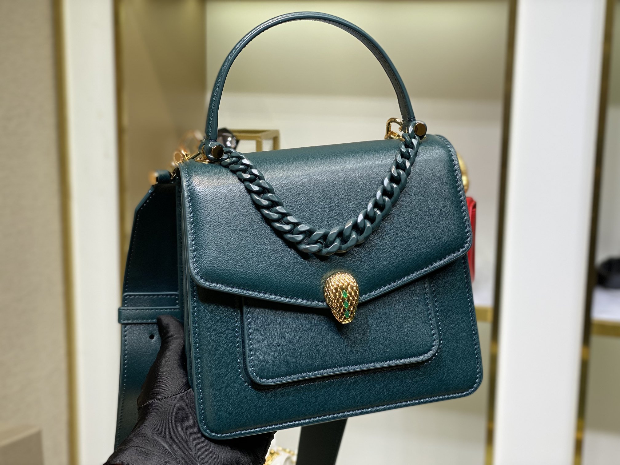 Bvlgary Mini Serpenti Bag - Image 7