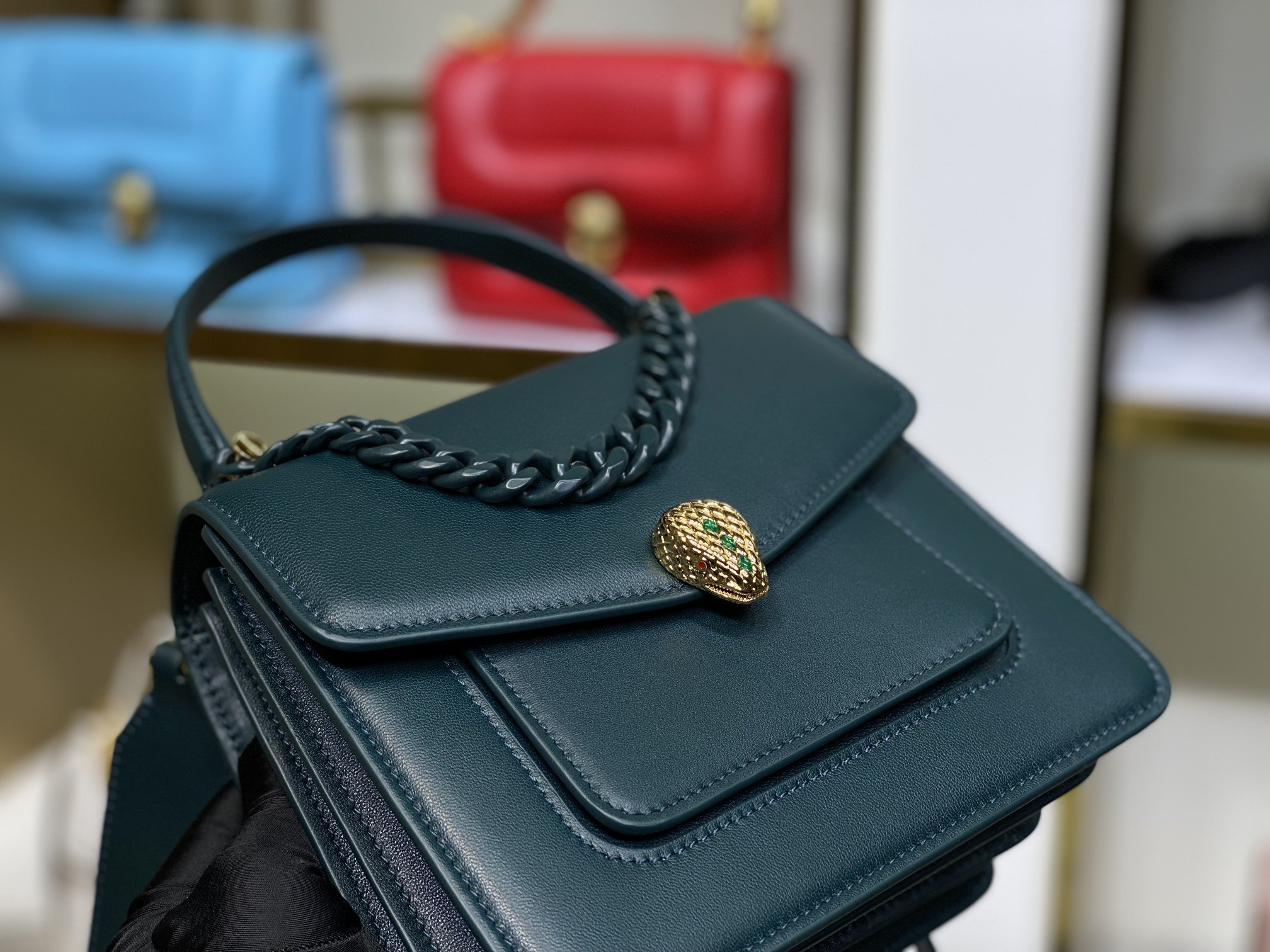 Bvlgary Mini Serpenti Bag - Image 5
