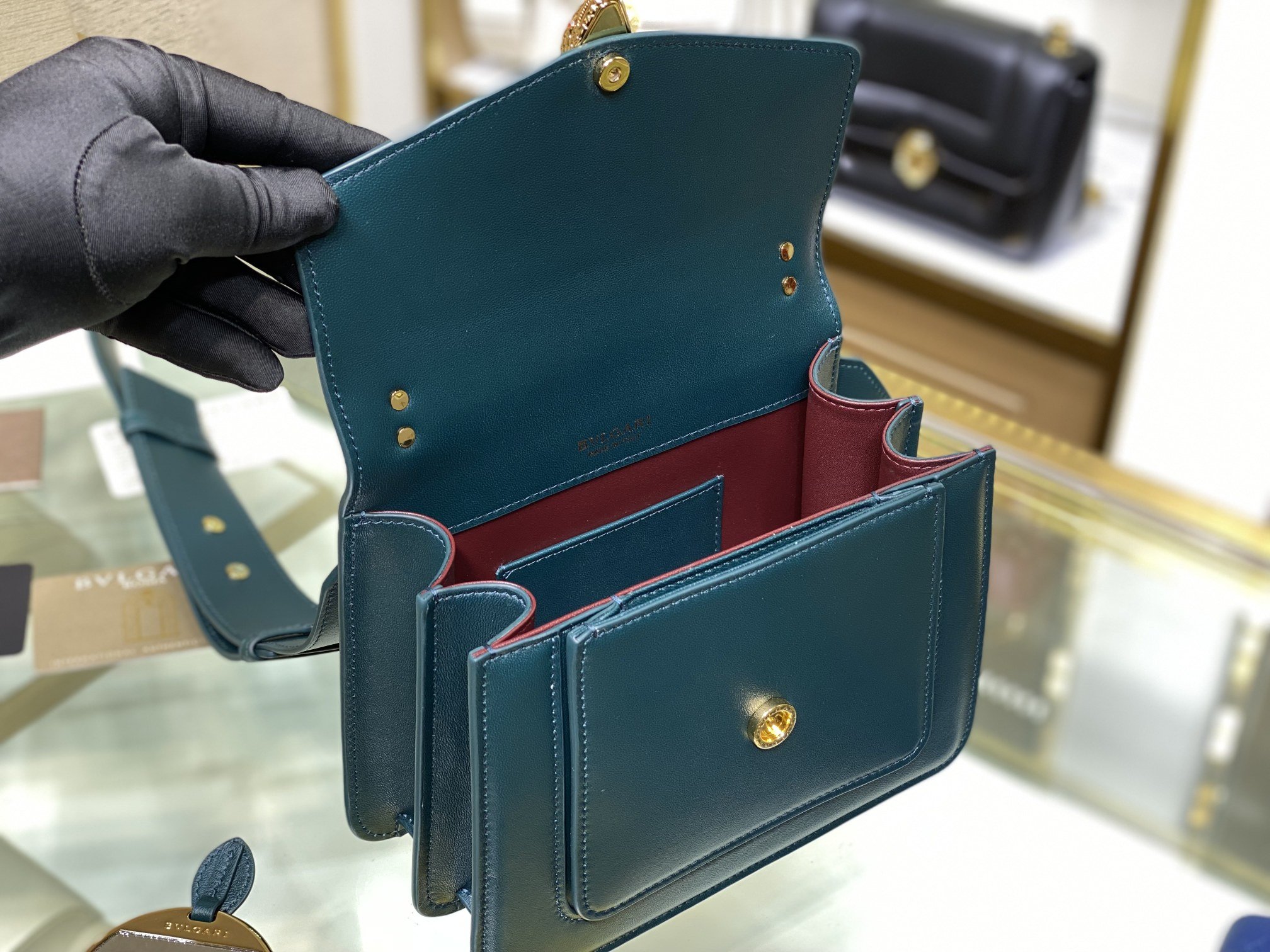 Bvlgary Mini Serpenti Chain Bag - Image 9