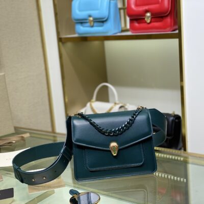 Bvlgary Mini Serpenti Chain Bag