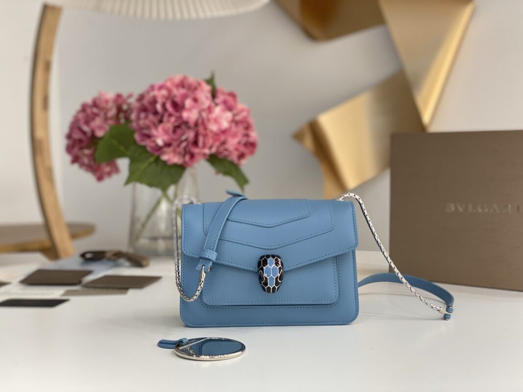 Bvlgari Snake Head Chain Bag