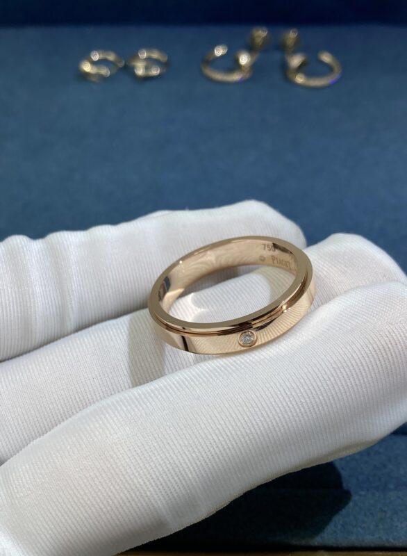 Piaget One Diamond Turning Ring, Rose Gold