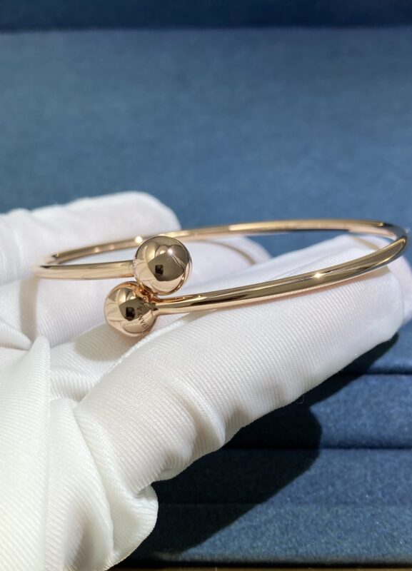 T Ball Bracelet, Rose Gold