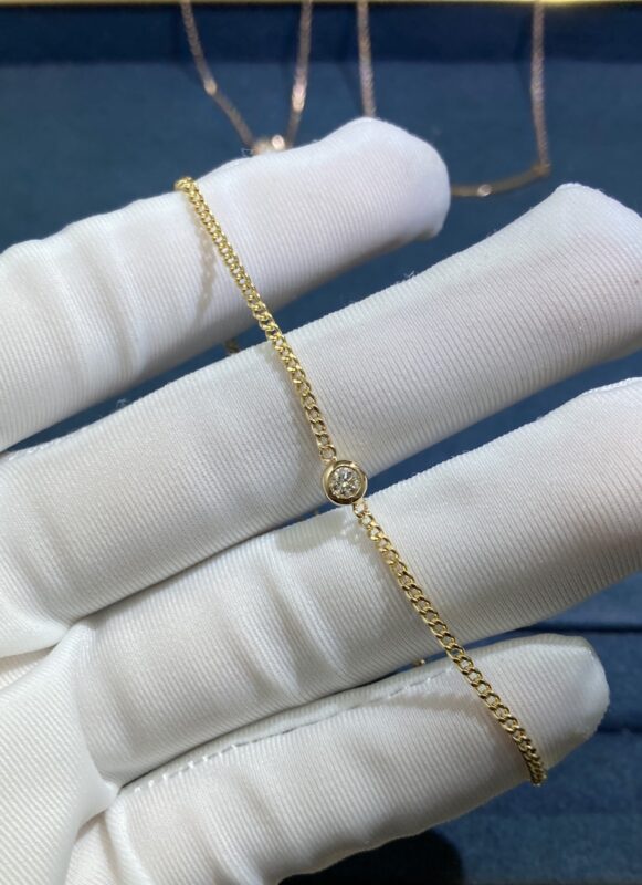 Open Bracelet, Yellow Gold