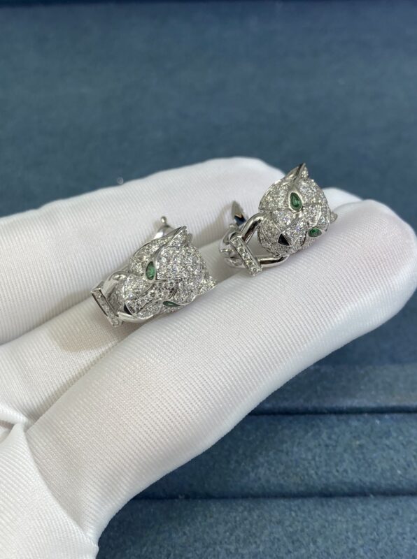 Cartier Leopard Ear Pads, Platinum Gold