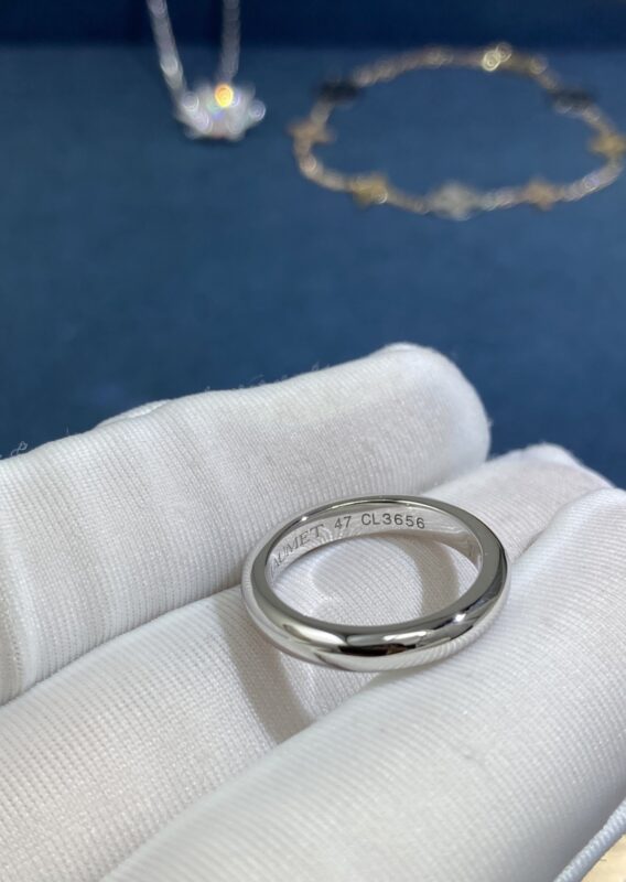 Chaumet Inner Diamond Ring, White Gold