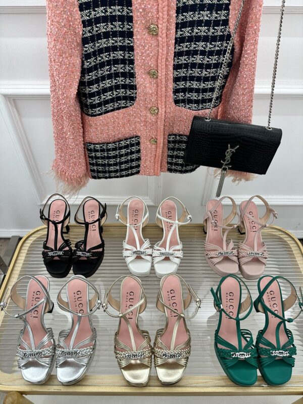 Gucci 2023 New High-heels Sandals Collection