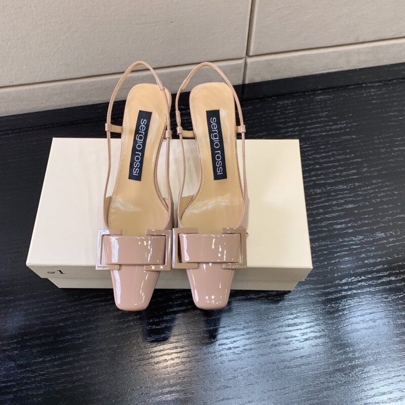 Sergio Rossi Rhinestone Sandals