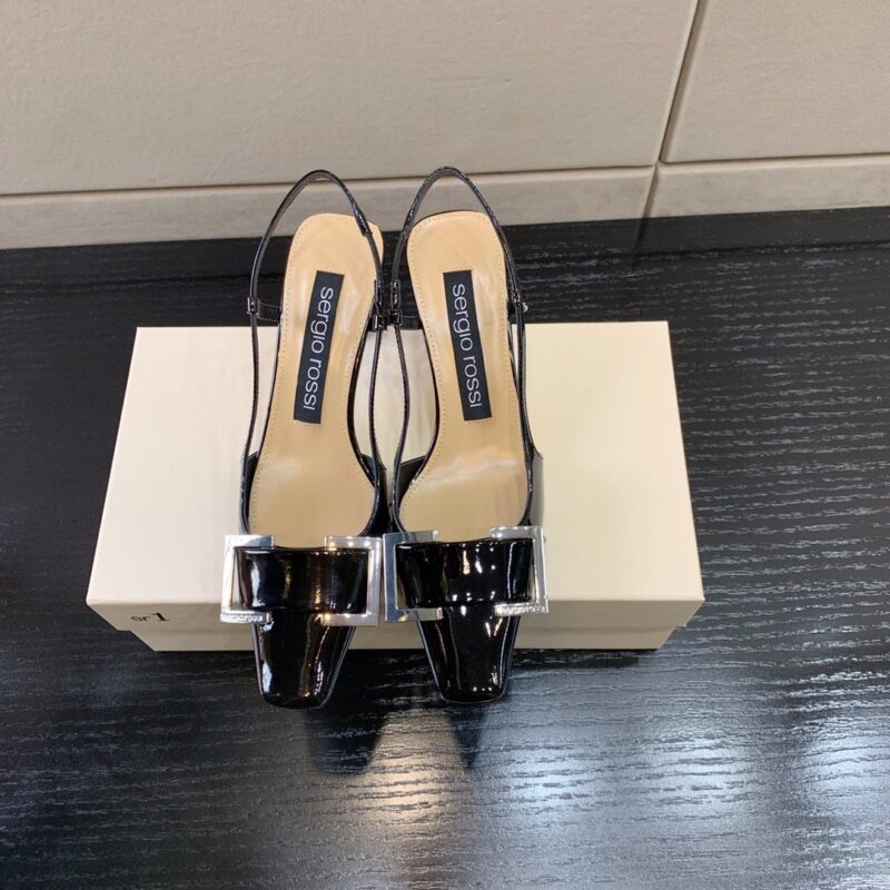 Sergio Rossi Rhinestone Sandals