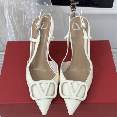 Valentino 2023 New Slingback High-heeled Sandals