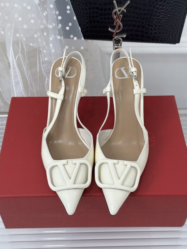 Valentino 2023 New Slingback High-heeled Sandals