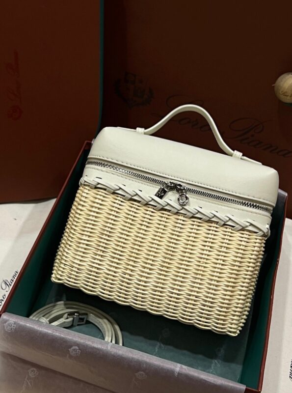 Loro Piana L19 Bamboo Weaving Bag