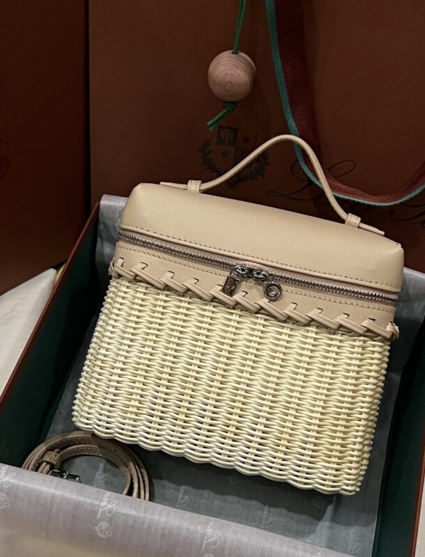 Loro Piana L19 Bamboo Weaving Bag