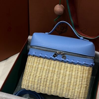 Loro Piana L19 Bamboo Weaving Bag