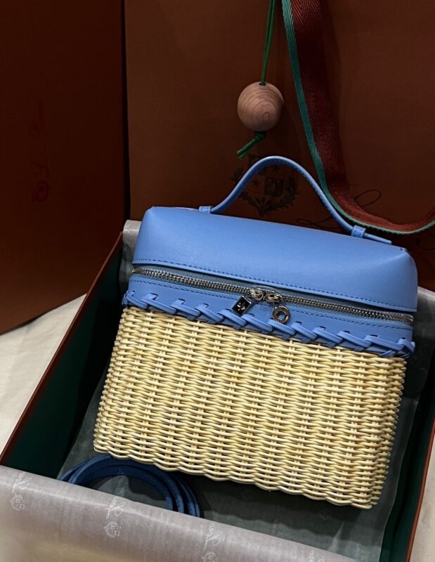 Loro Piana L19 Bamboo Weaving Bag