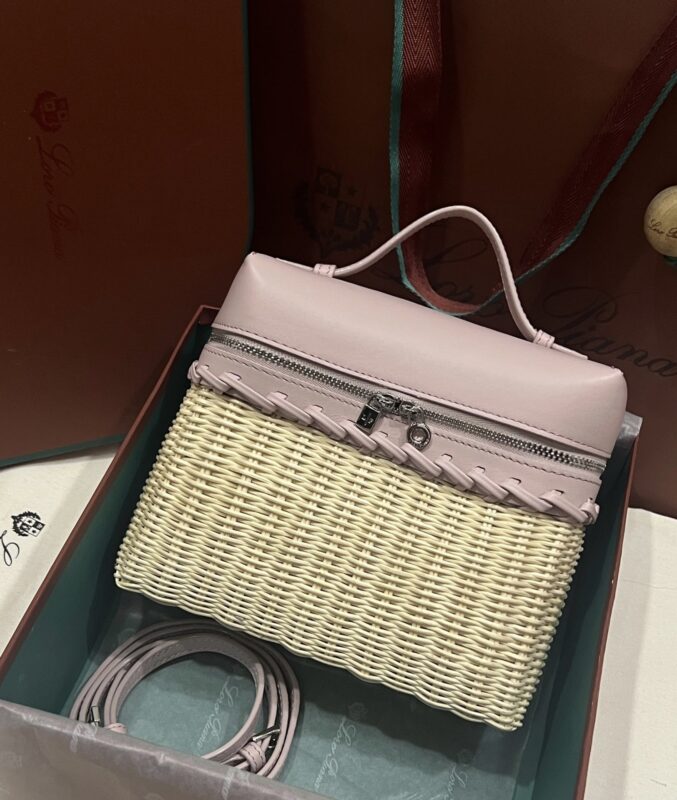Loro Piana L19 Bamboo Weaving Bag