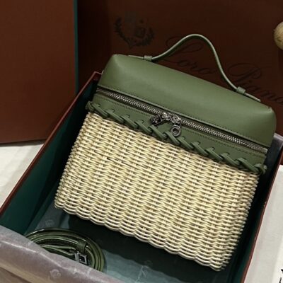 Loro Piana L19 Bamboo Weaving Bag
