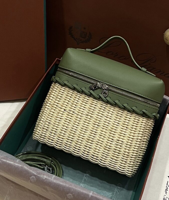Loro Piana L19 Bamboo Weaving Bag