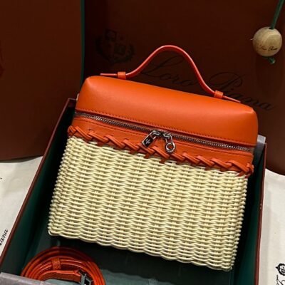 Loro Piana L19 Bamboo Weaving Bag