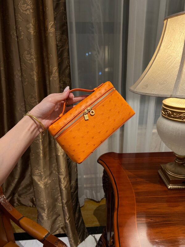 Loro Piana L19 in Orange Ostrich