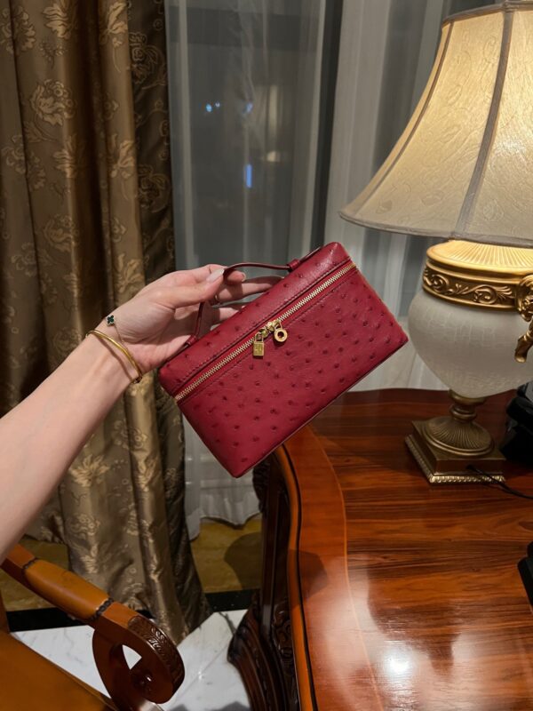 Loro Piana L19 in Dark Red Ostrich