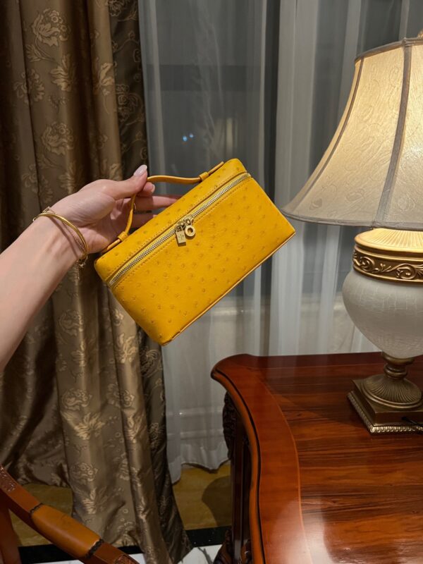 Loro Piana L19 in Amber Yellow Ostrich