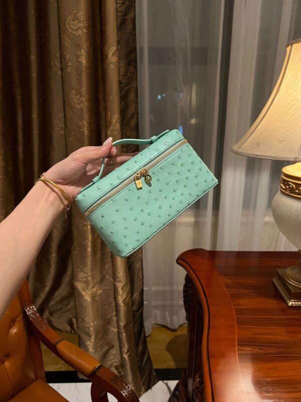 Loro Piana L19 in Green Ostrich