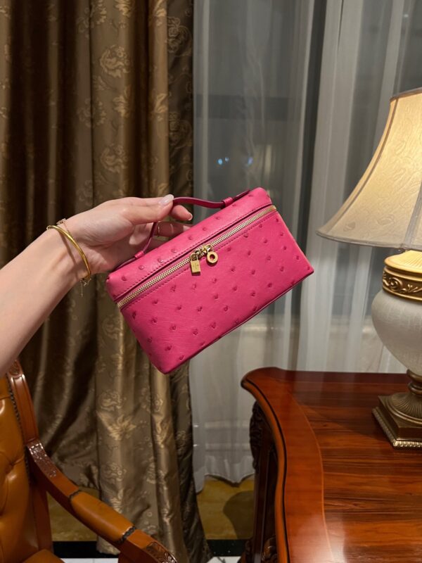 Loro Piana L19 in Extreme Pink Ostrich