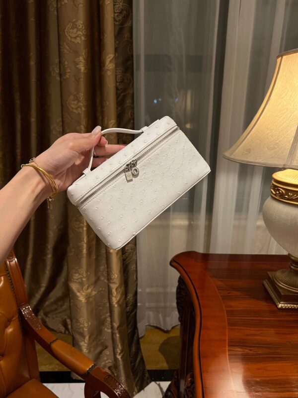 Loro Piana L19 in White Ostrich