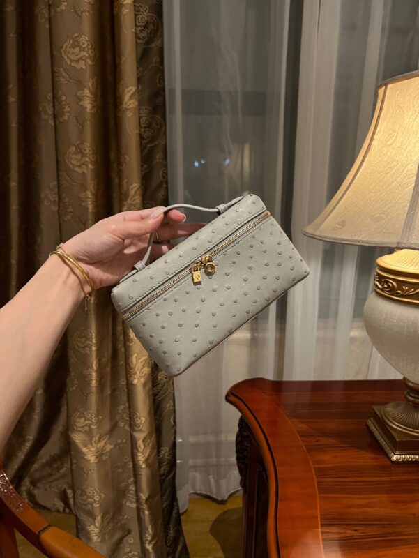 Loro Piana L19 in Grey Ostrich