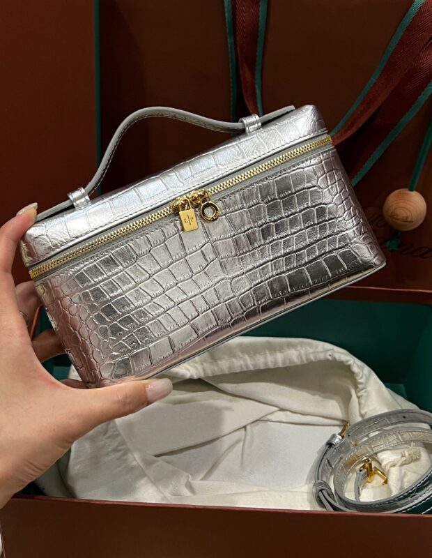 Loro Piana L19 in Silver Crocodile