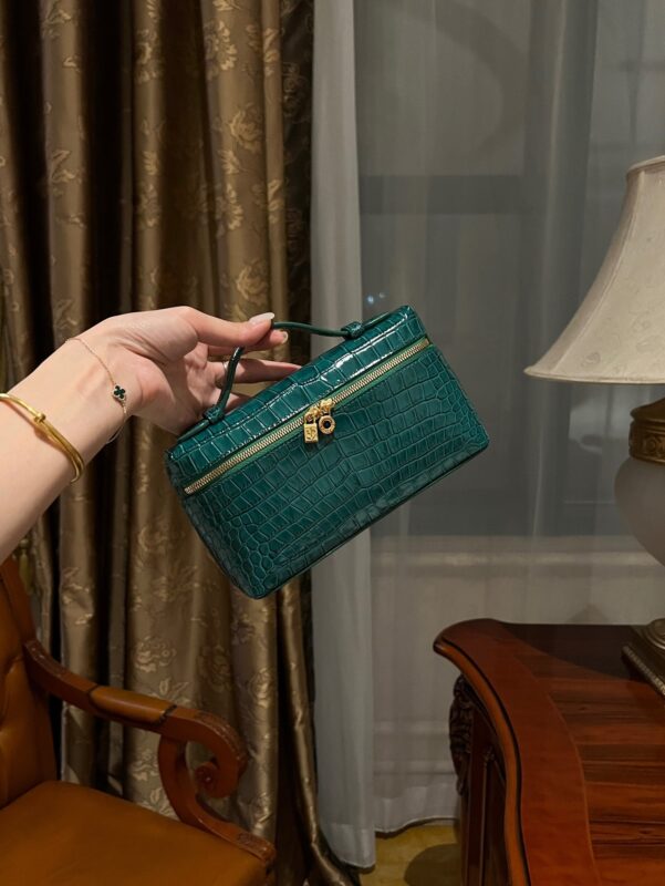 Loro Piana L19 in Dark Green Crocodile