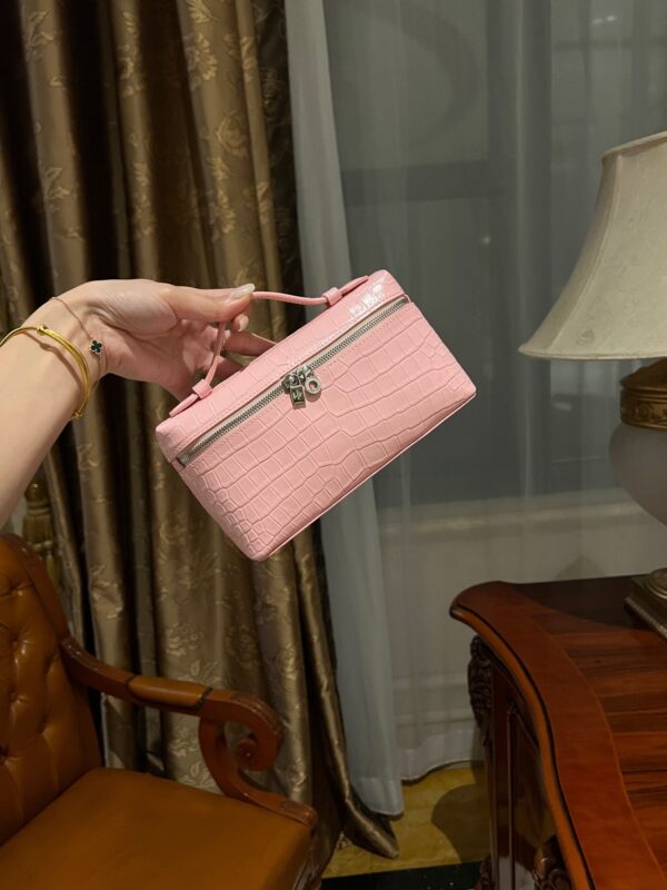 Loro Piana L19 in Pink Crocodile