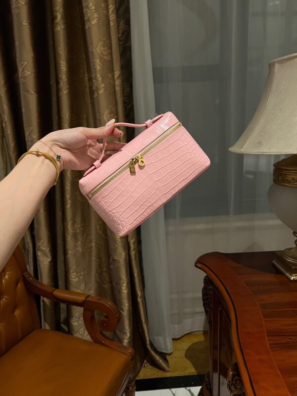 Loro Piana L19 in Pink Crocodile