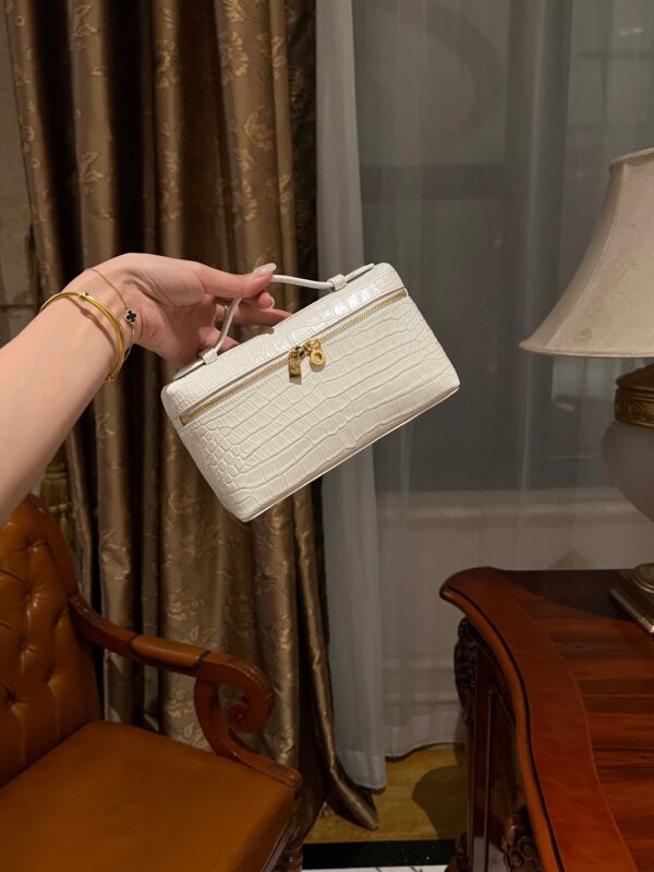 Loro Piana L19 in White Crocodile