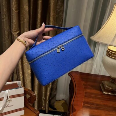 Loro Piana L27 in Blue Ostrich