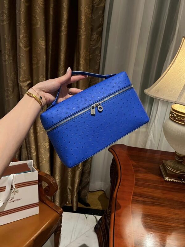 Loro Piana L27 in Blue Ostrich