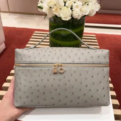 Loro Piana L27 in Grey Ostrich