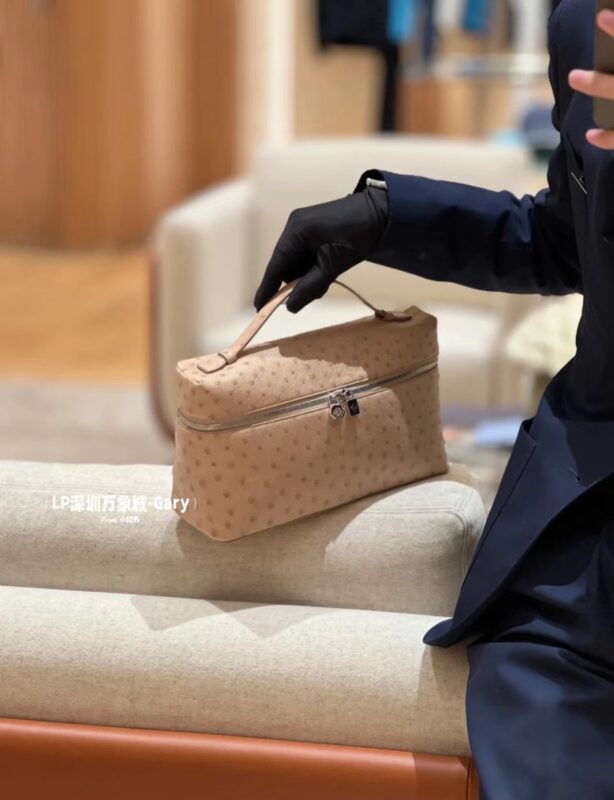 Loro Piana L27 in Beige Ostrich