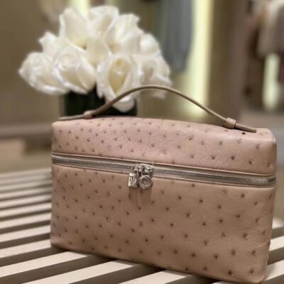 Loro Piana L27 in Brown Ostrich