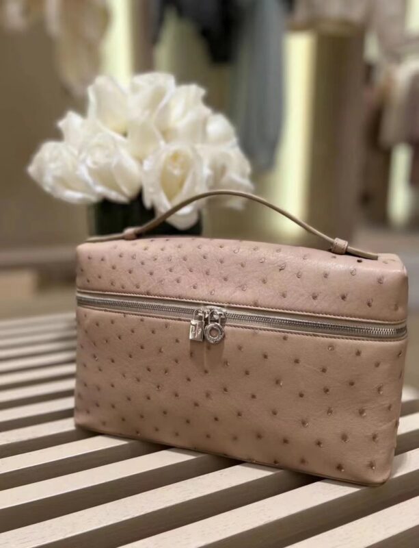 Loro Piana L27 in Brown Ostrich