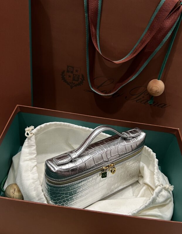 Loro Piana L19 in Silver Crocodile